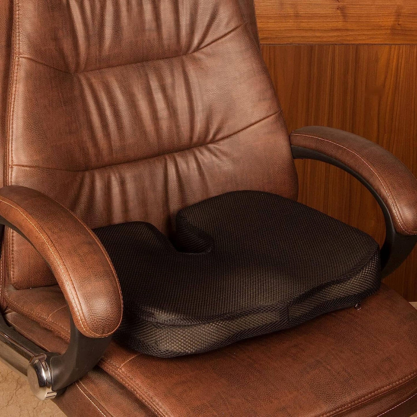 Sprucesoft - Coccyx Tailbone Support Seat Cushion - Firm Support The White Willow