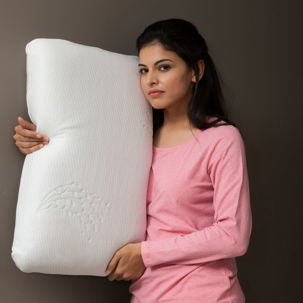 Elm - Memory Foam 3 layer adjustable Pillow - Medium Firm - The White Willow