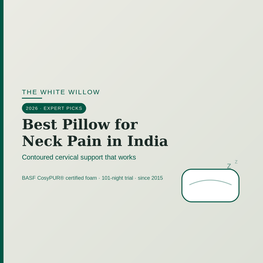 Best Pillow for Neck Pain in India (2026): How to Choose + Top Picks