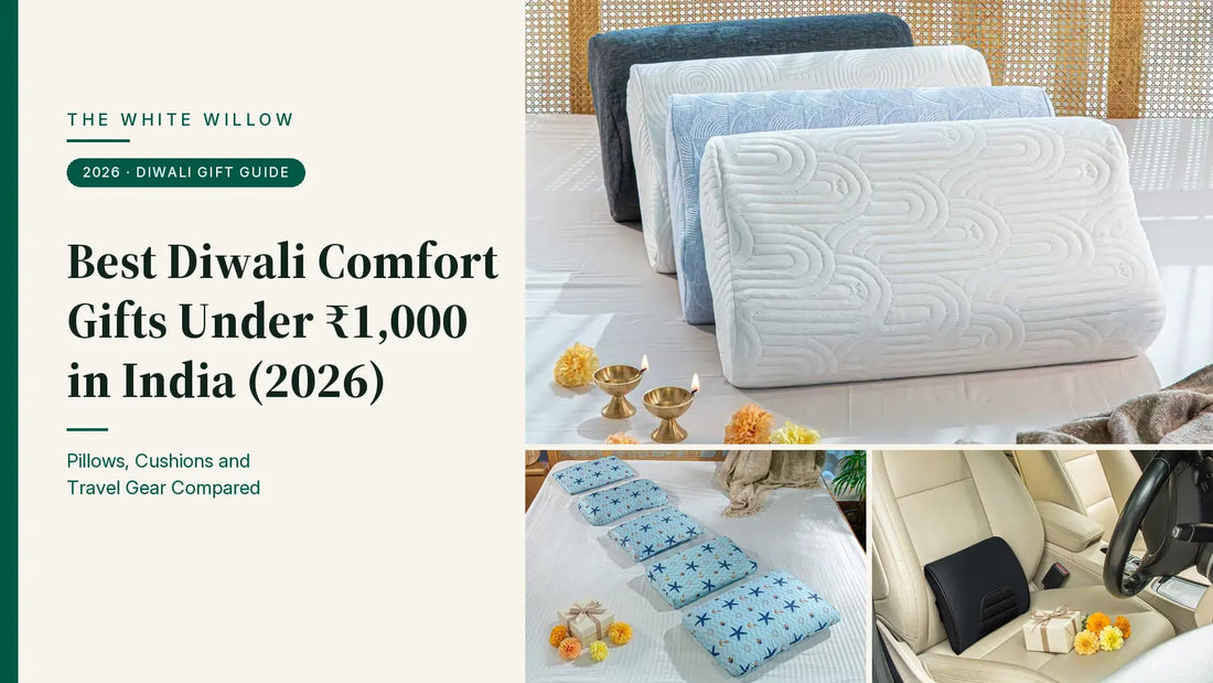Best Diwali Comfort Gifts Under ₹1,000 in India (2026): Pillows, Cushions and Travel Gear Compared
