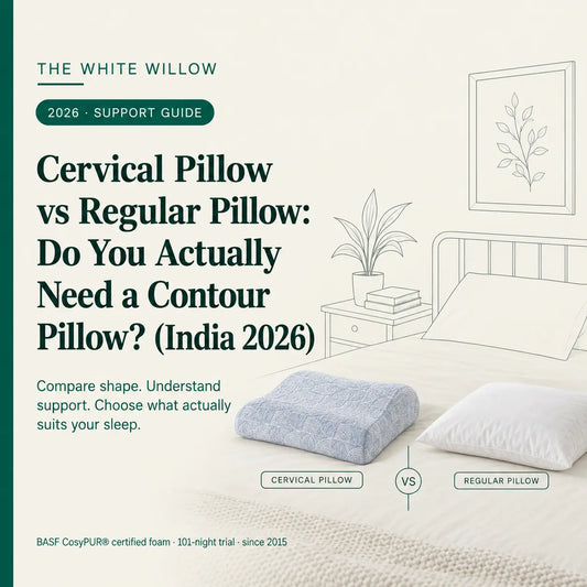 Cervical Pillow vs Regular Pillow: Do You Actually Need a Contour Pillow? (India 2026)