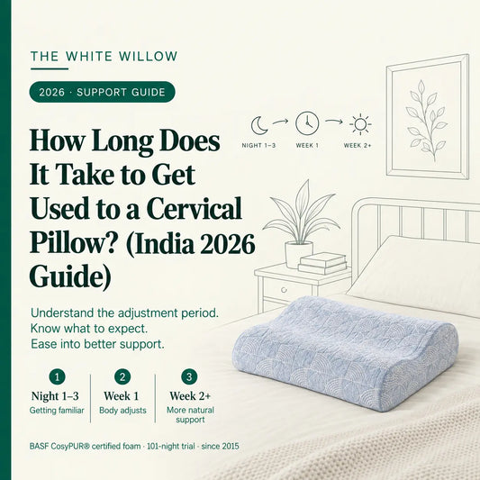 How Long Does It Take to Get Used to a Cervical Pillow? (India 2026 Guide)