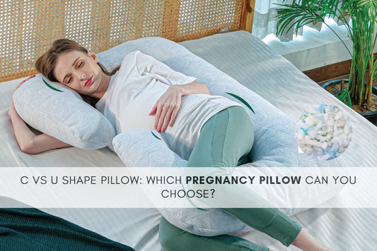 C vs U Shape Pillow: Which Pregnancy Pillow Suits You Best? - The White Willow