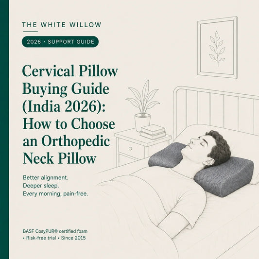 Cervical Pillow Buying Guide (India 2026): How to Choose an Orthopedic Neck Pillow