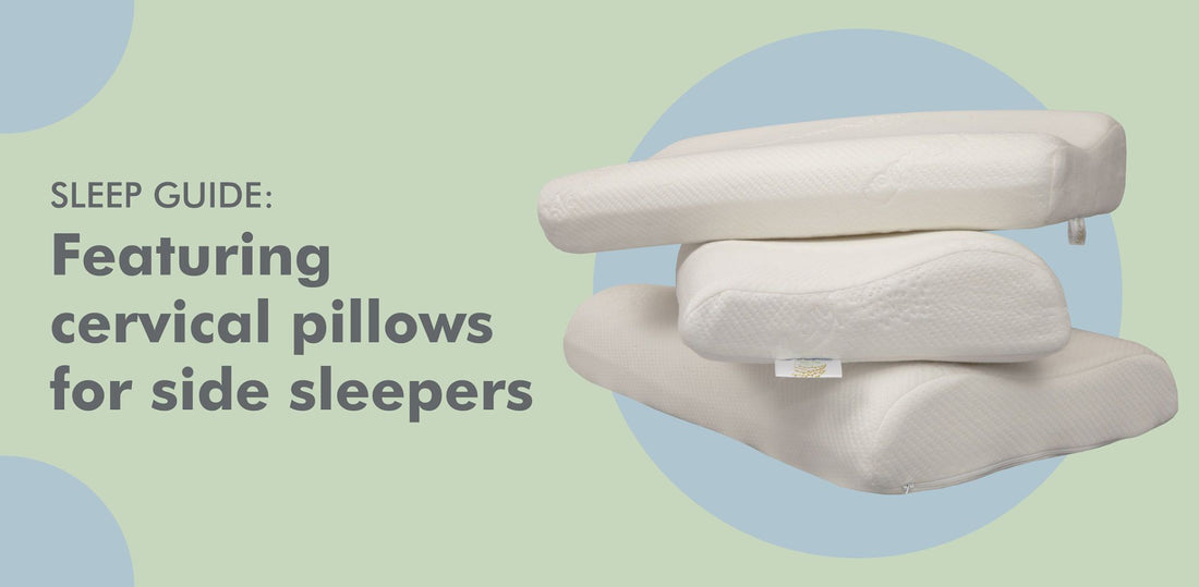 Cervical Pillows for Side Sleepers : Sleep Guide - The White Willow