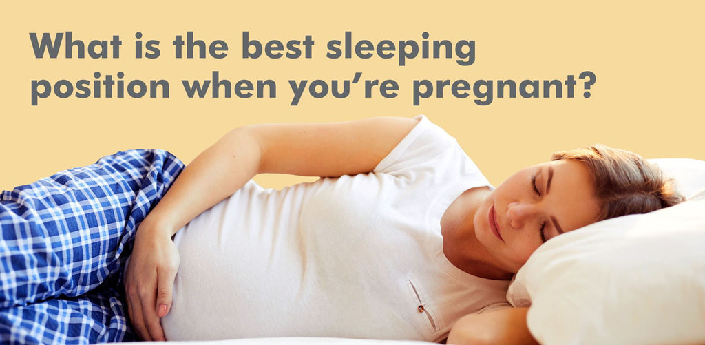 What is the best sleeping position for pregnant women?