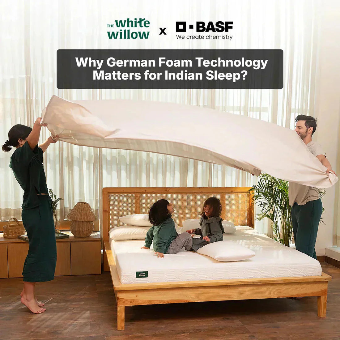 Why German Foam Technology Matters for Indian Sleep? TWW x The BASF