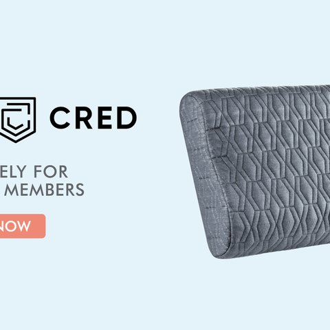 Pillows for exclusive CRED users test