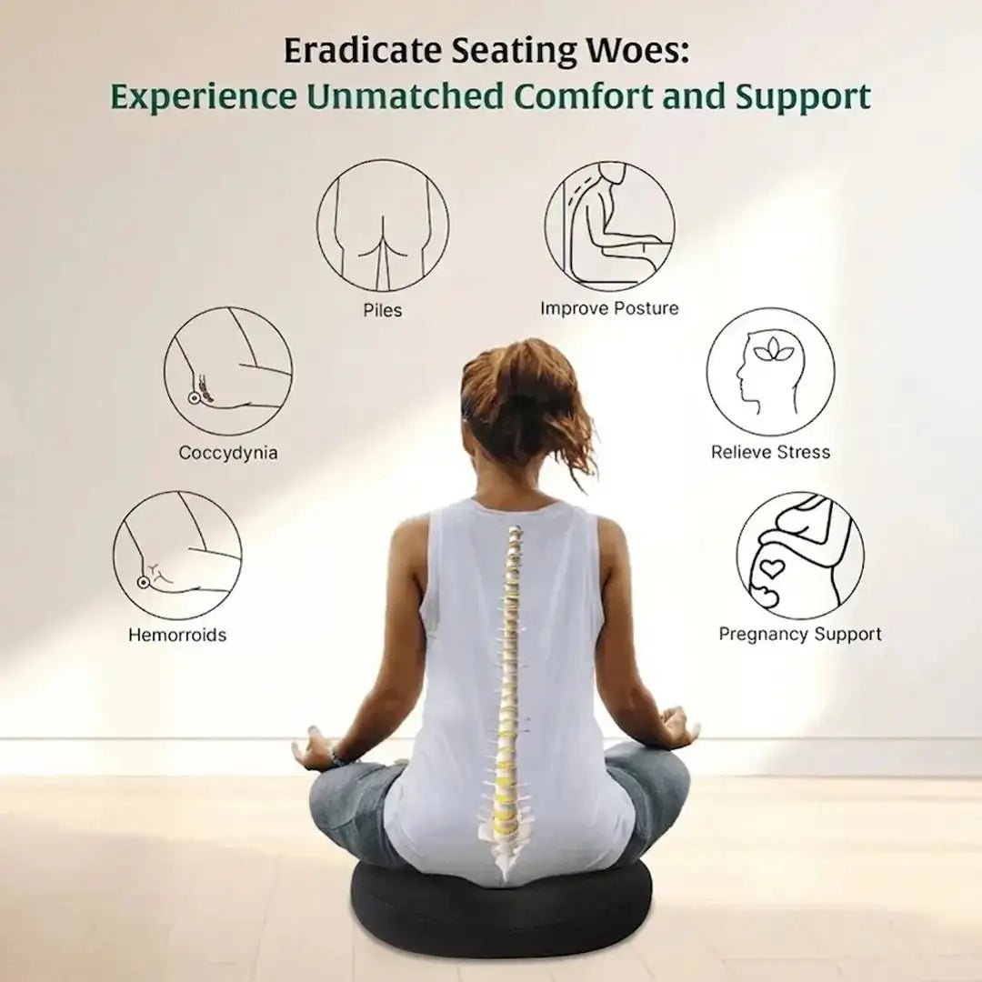 Circle Ease Donut Pillow - Seat Cushion - The White Willow