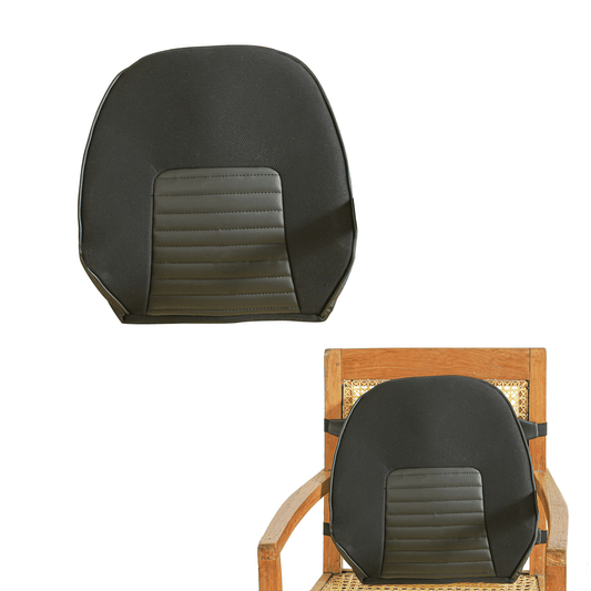 Black Willow - HR Foam Lumbar Backrest Pillow - Upper Back Support - Firm - The White Willow