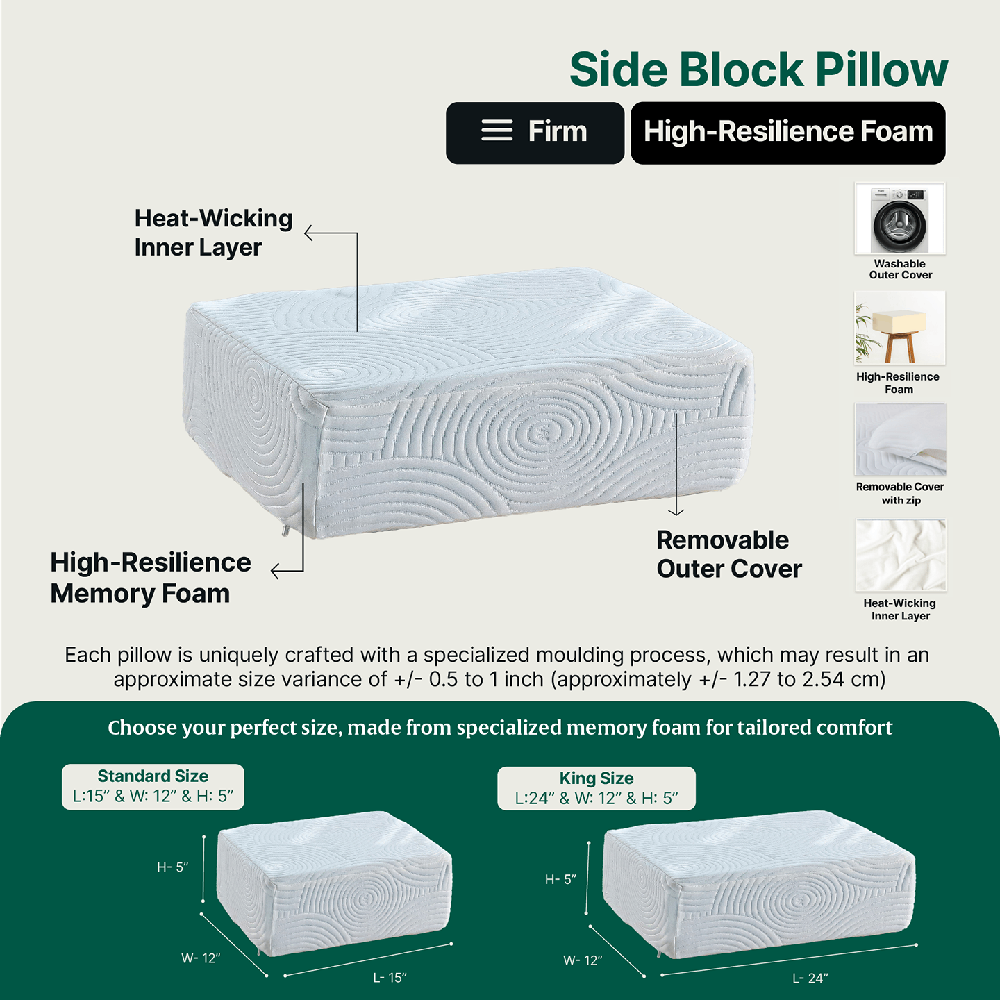 Side Sleeper Pro Pillows