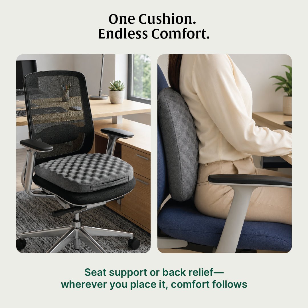 TravelEase Travel Seat Cushion Free Gift - Hidden - The White Willow