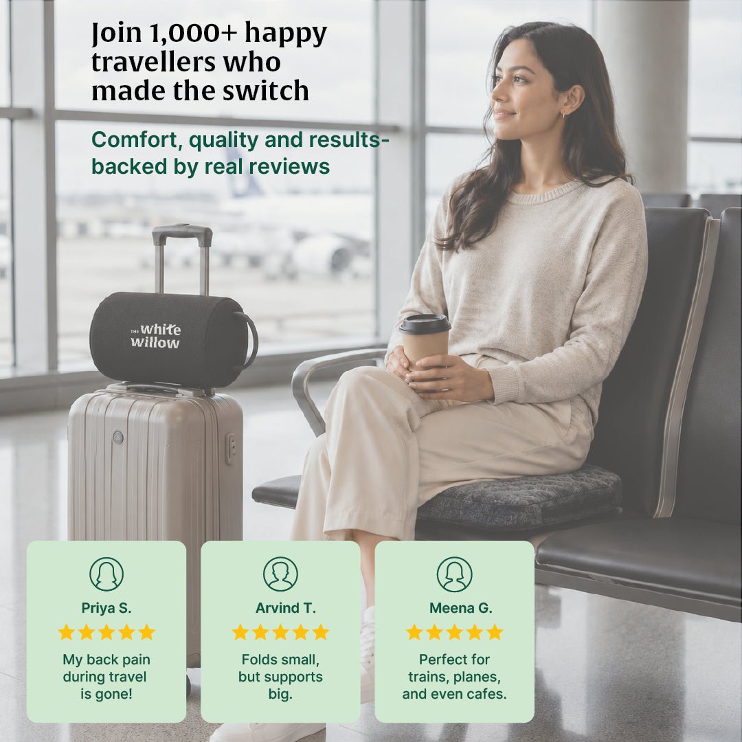 TravelEase Travel Seat Cushion - The White Willow