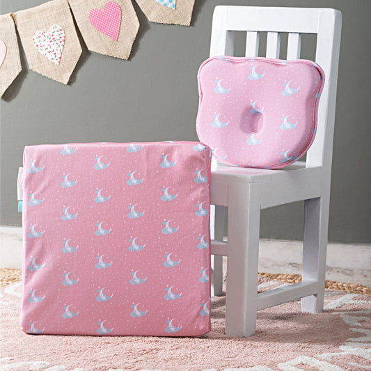 Baby Bloom - Baby Essentials Combo - Medium Firm Combo-0-12 Months-Baby-Pillow The White Willow 