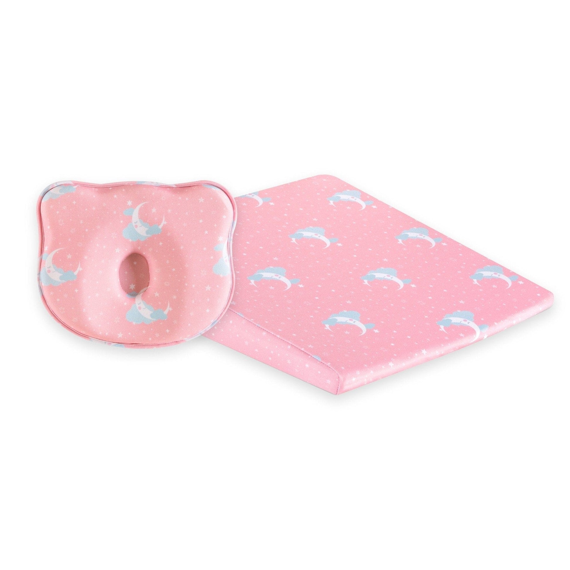 Baby Bloom - Baby Essentials Combo - Medium Firm Combo-0-12 Months-Baby-Pillow The White Willow 