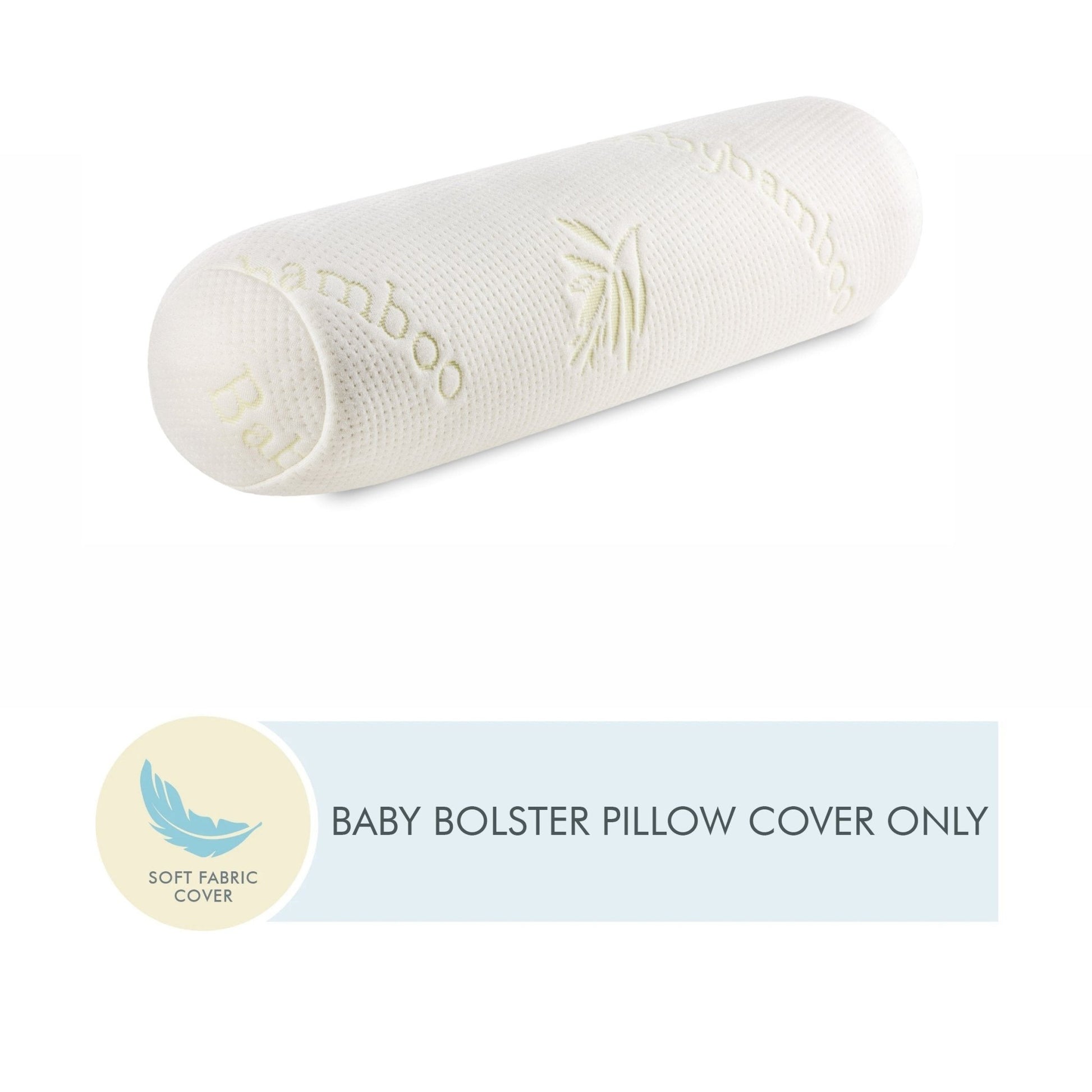 Baby Bolster Pillow Cover Only - Pillow Cover - The White Willow