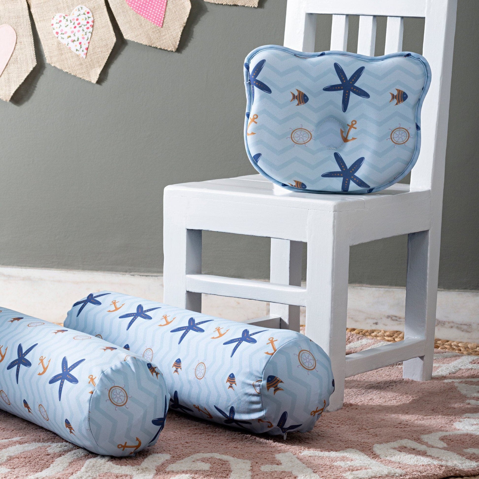 Baby Teddy - Baby Essentials Combo - Soft Combo-0-12 Months-Baby-Pillow The White Willow 