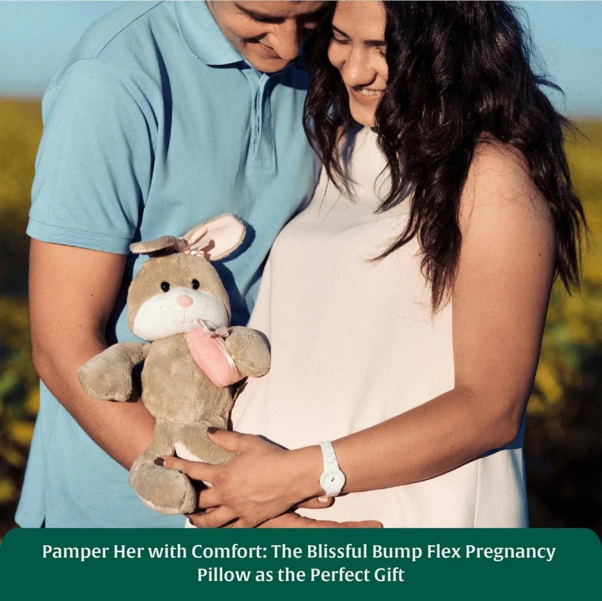 Blissful Bump Flex Pregnancy Support Full Body Pillow - Pregnancy Pillow - The White Willow