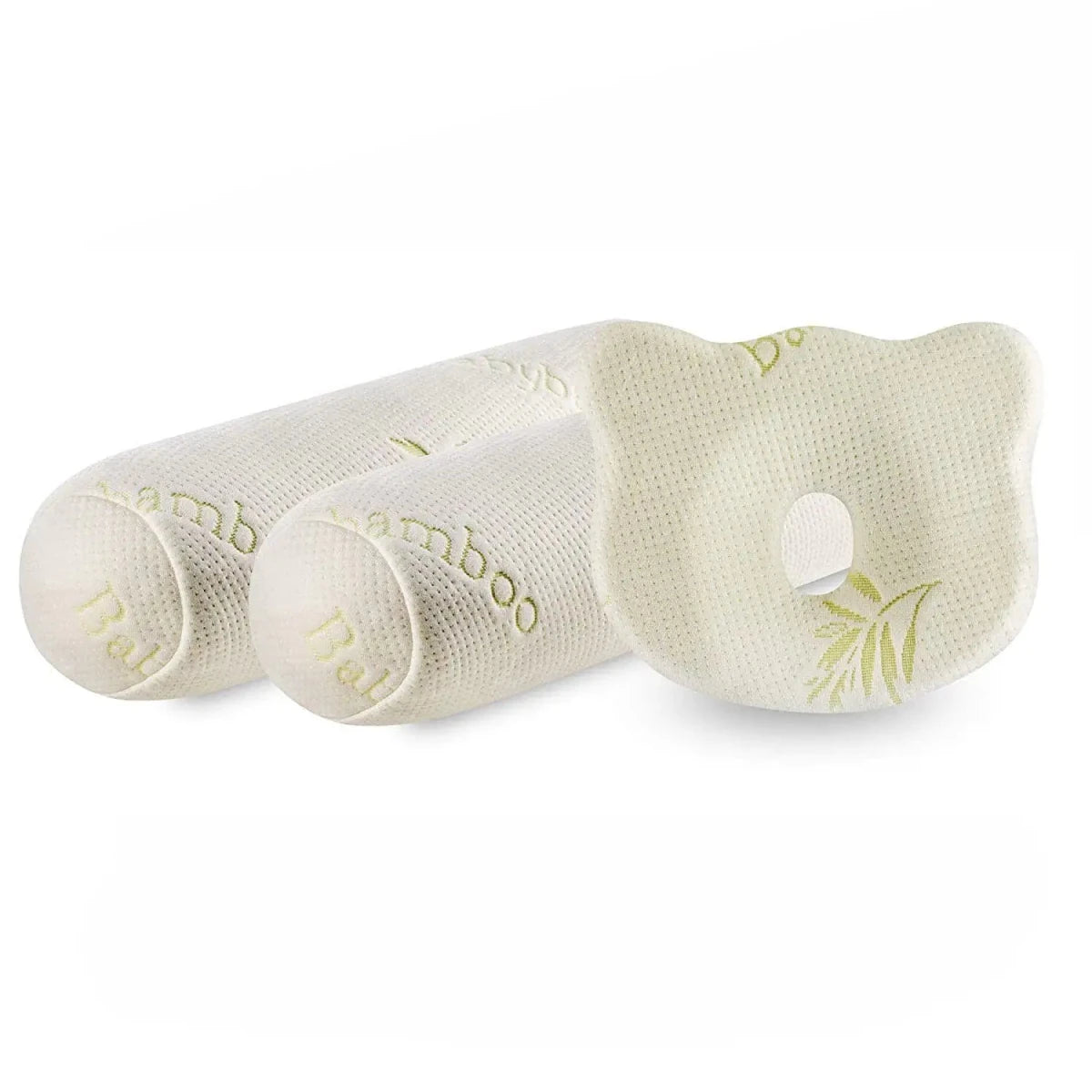 Bumblebee - Memory Foam Set of 2 Baby Bolster & Head Support Pillow - Soft - Combo - 0 - 12 Months - Baby - Pillow - The White Willow