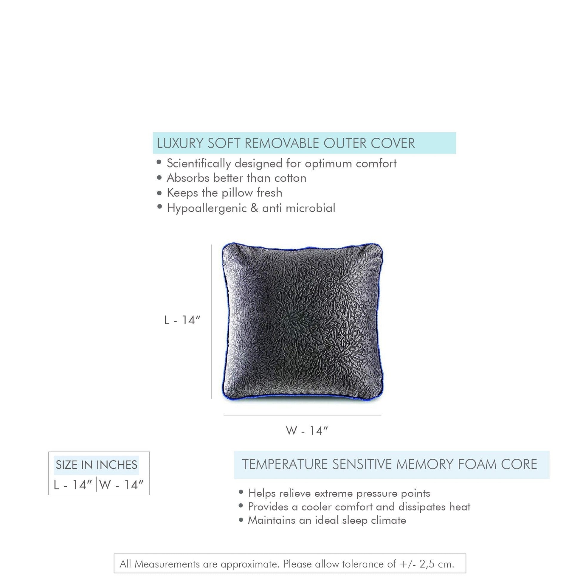 Car Pillow Set - Cushions Sets, Lumber Backrest Pillow & Car Seat Cushion - Medium Firm Combo-Back-Seat The White Willow 