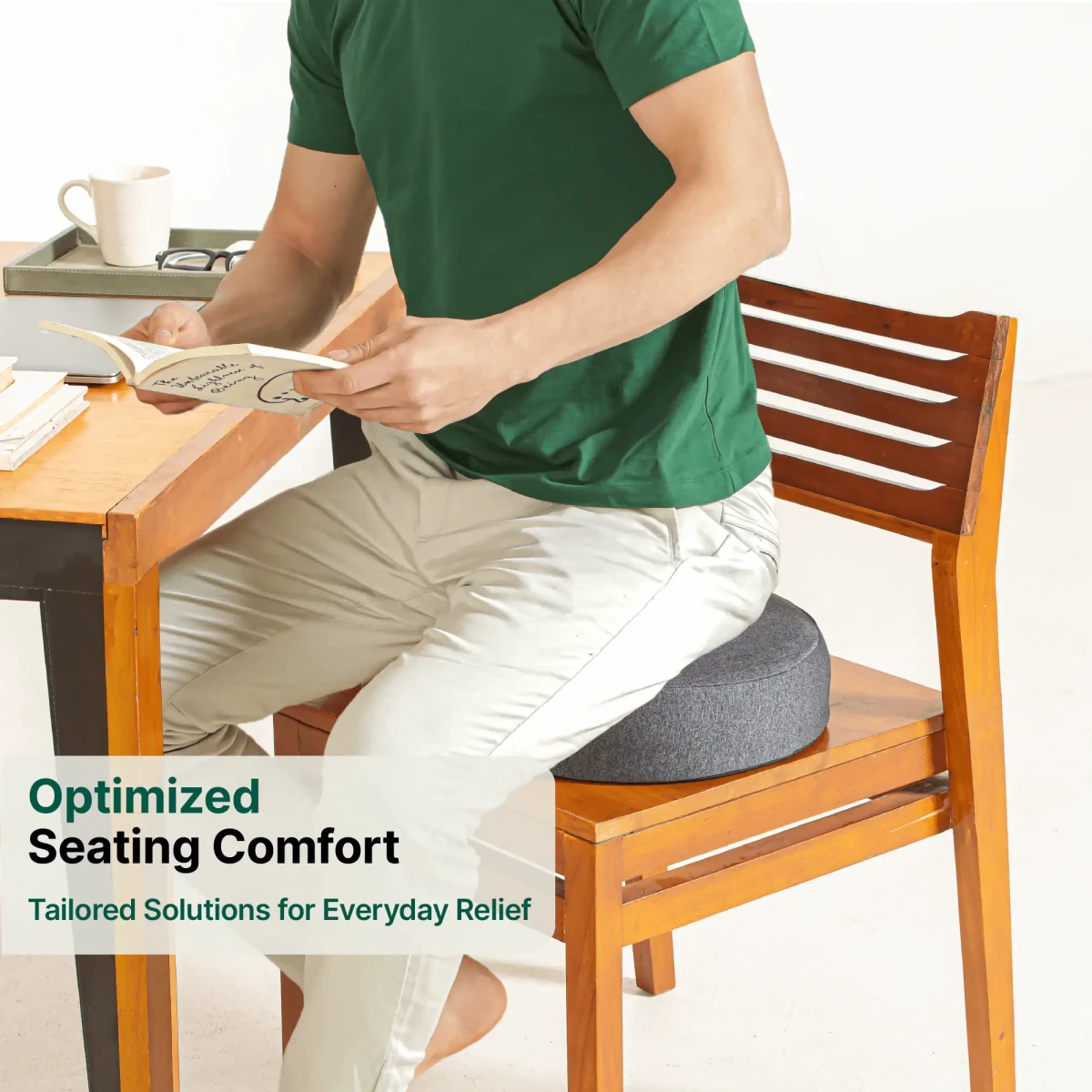 Circle Ease Donut Pillow - Seat Cushion - The White Willow