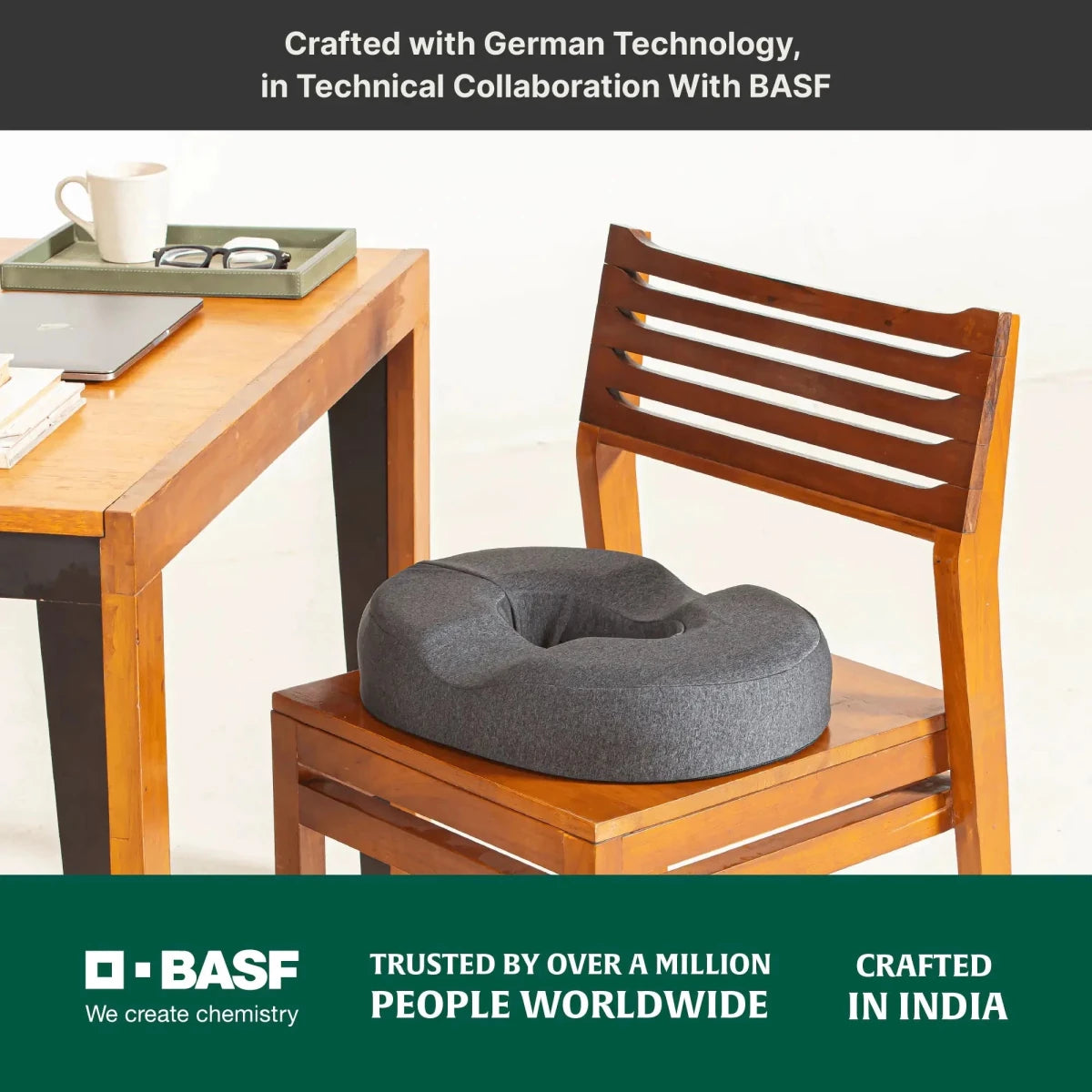 Circle Ease Donut Pillow - Seat Cushion - The White Willow