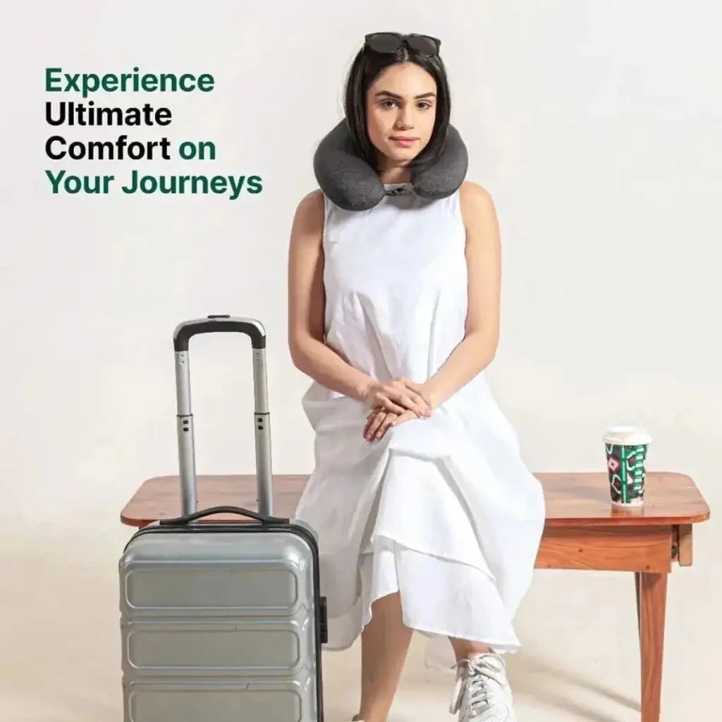 Classic Comfort Travel Pillow - Travel Pillow - The White Willow