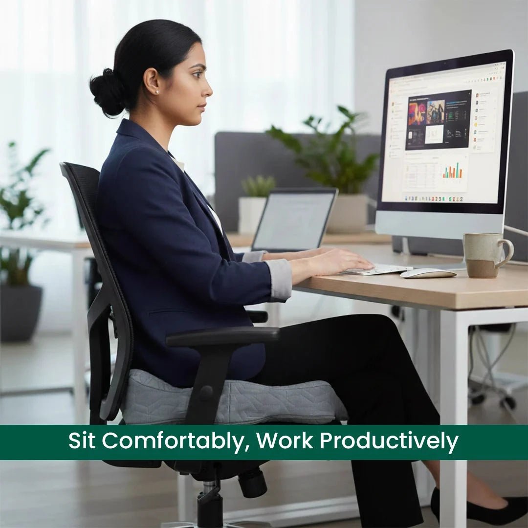 Coccyx Care Cushion - Seat Cushion - The White Willow