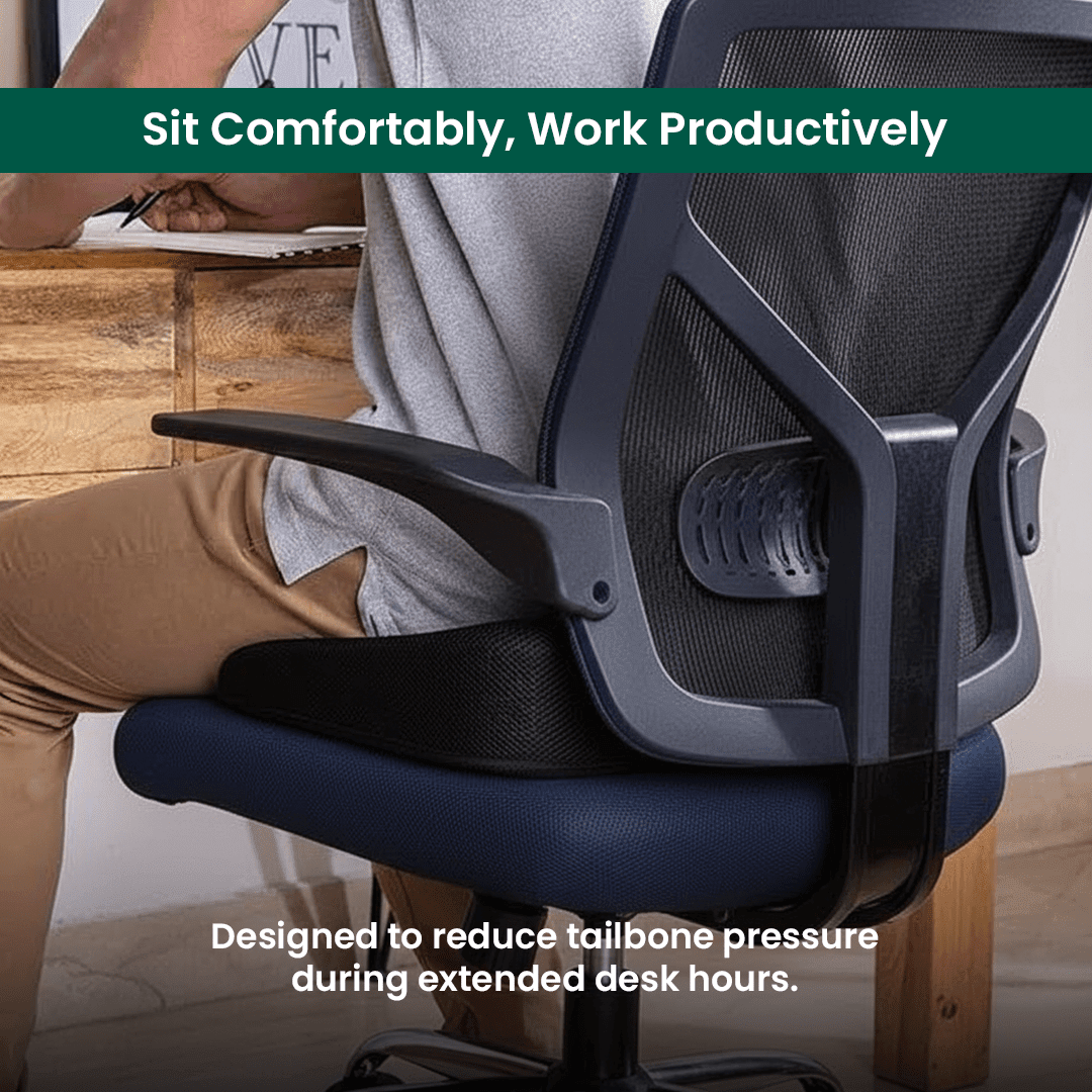 Coccyx Care Cushion - Seat Cushion - The White Willow