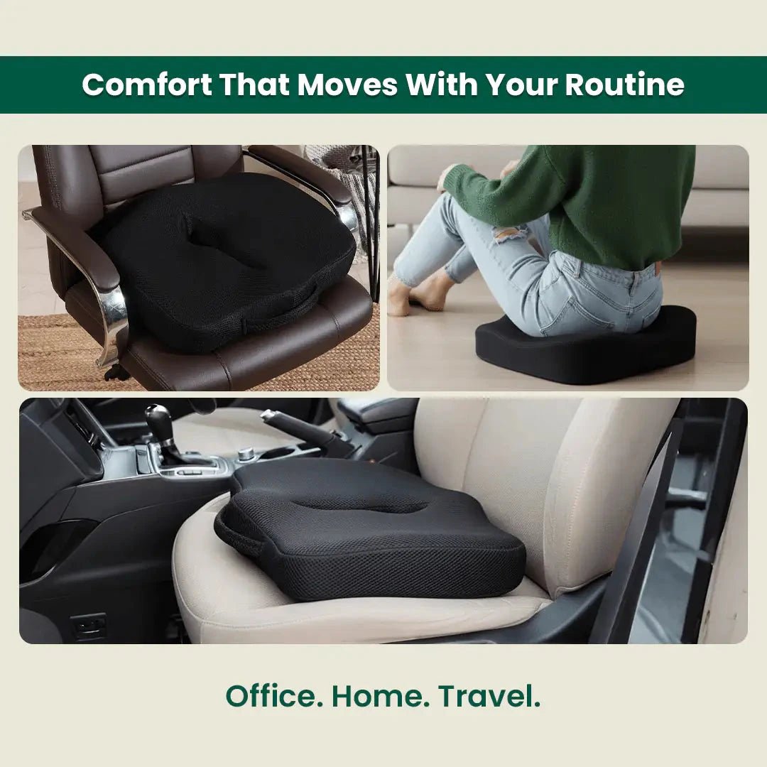 Coccyx Care Cushion - Seat Cushion - The White Willow