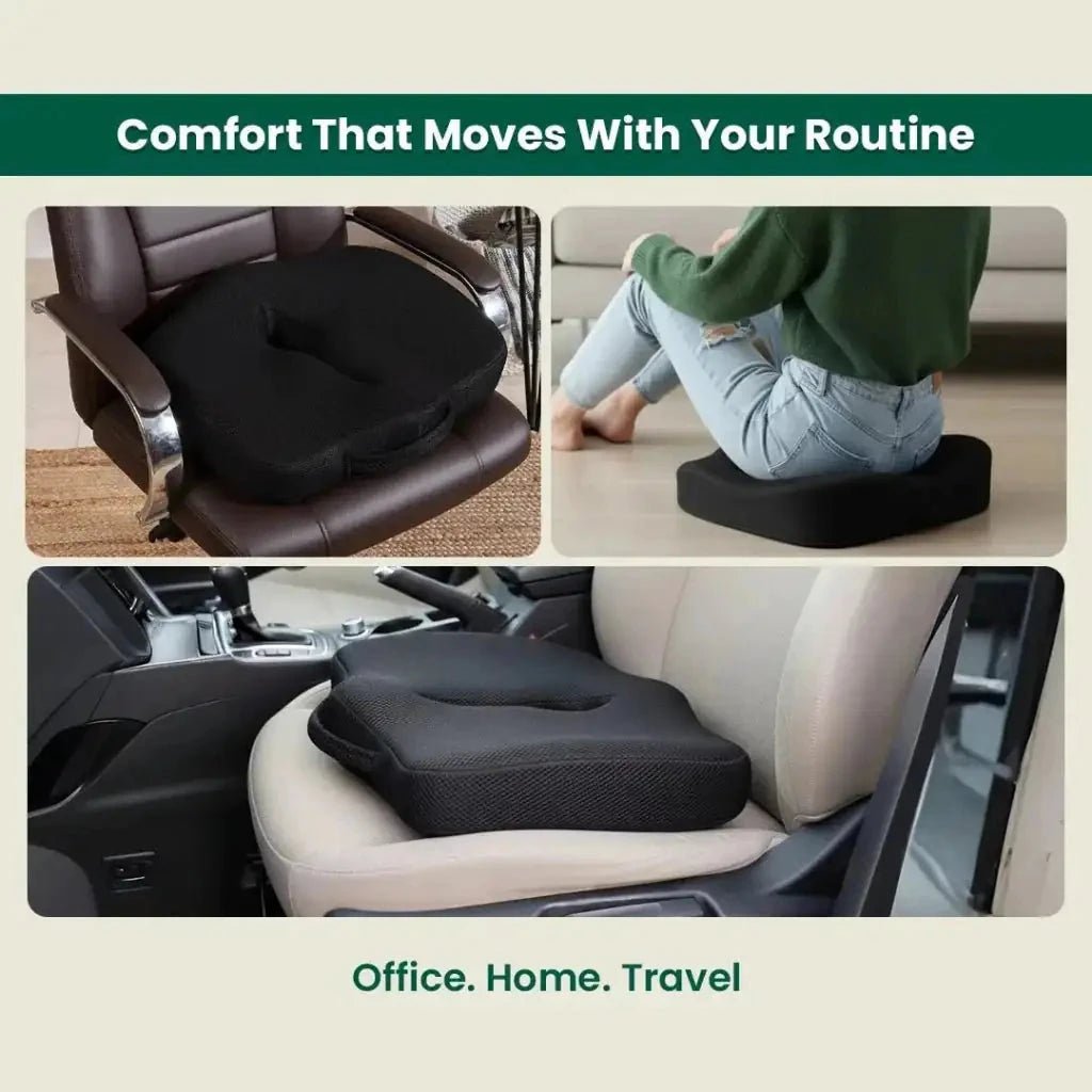 Coccyx Care Cushion - Seat Cushion - The White Willow