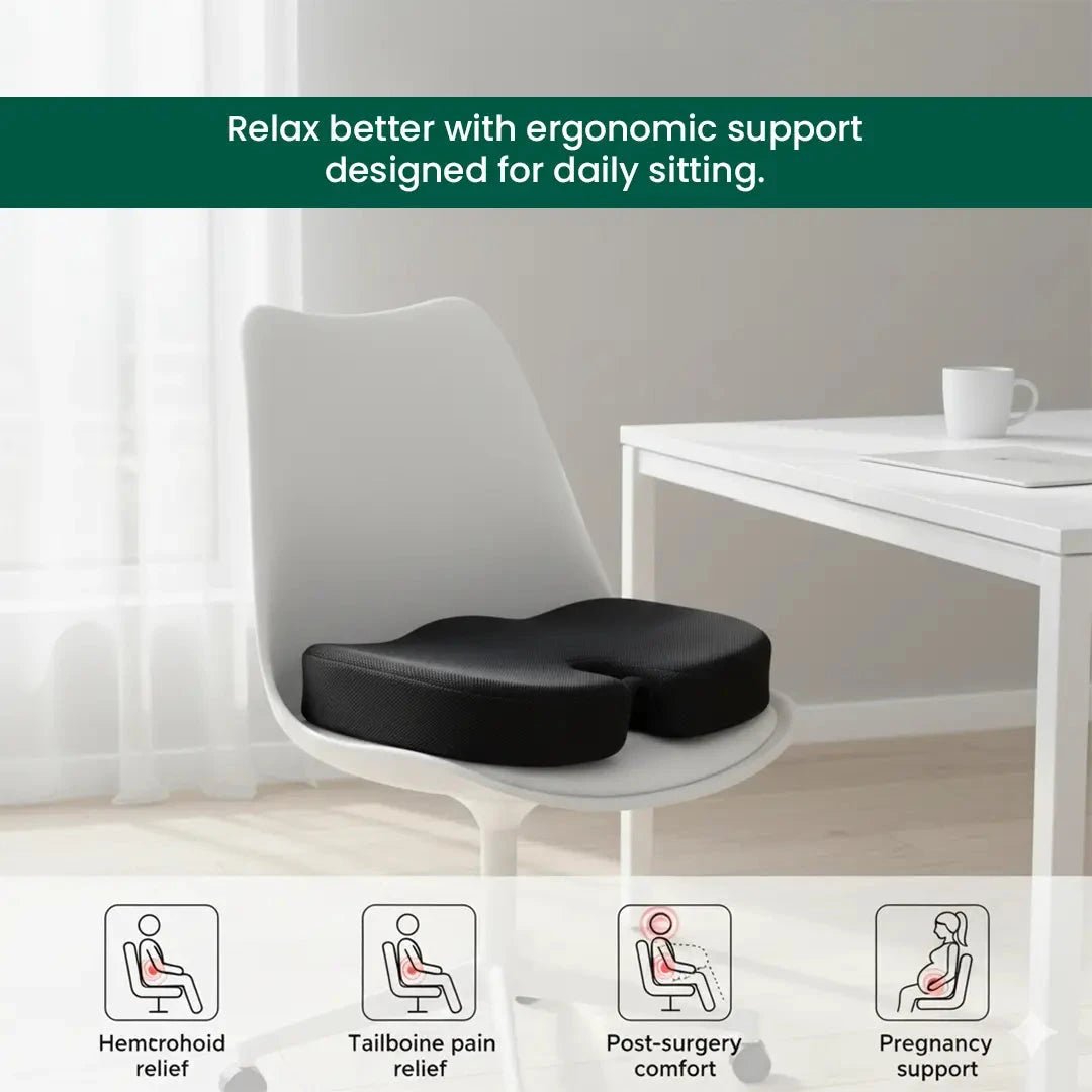 Coccyx ComfortCore Cushion - Seat Cushion - The White Willow