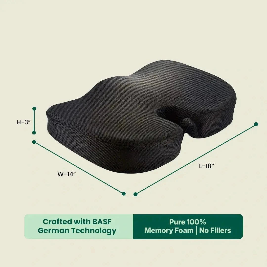 Coccyx ComfortCore Cushion - Seat Cushion - The White Willow