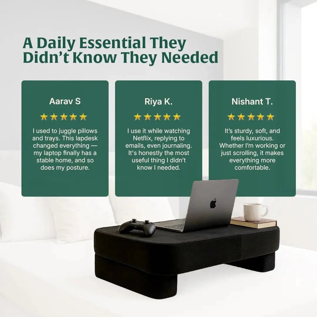 ComfortPro Lap Desk Pillow - Lap Desks - The White Willow