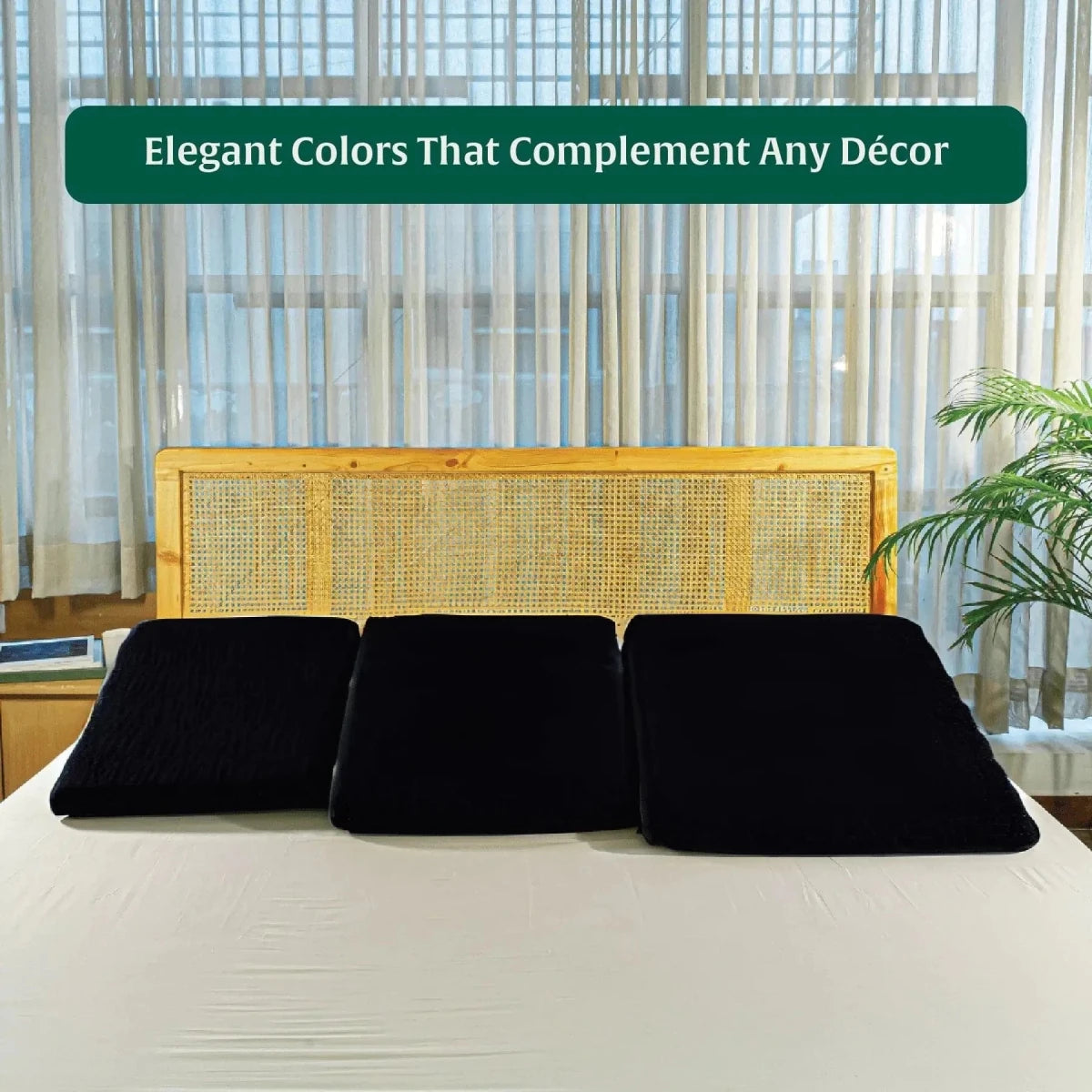 Cooling Gel Memory Foam Original Bed Wedge Pillows Cover - Pillow Cover - The White Willow