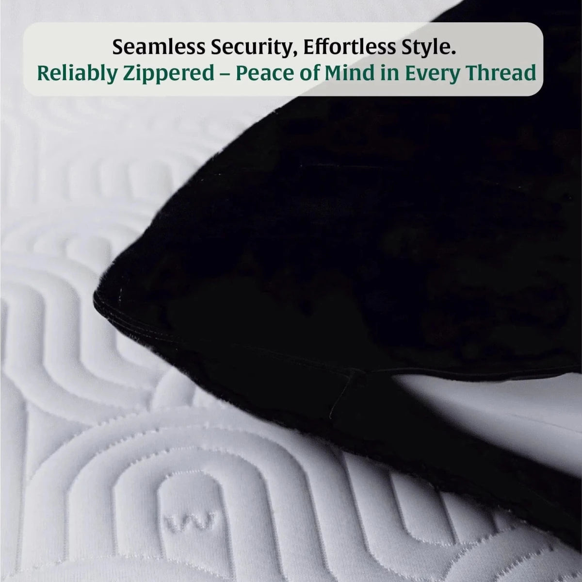 Cooling Gel Memory Foam Original Bed Wedge Pillows Cover - Pillow Cover - The White Willow