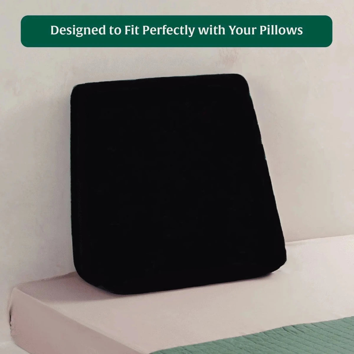Cooling Gel Memory Foam Original Bed Wedge Pillows Cover - Pillow Cover - The White Willow