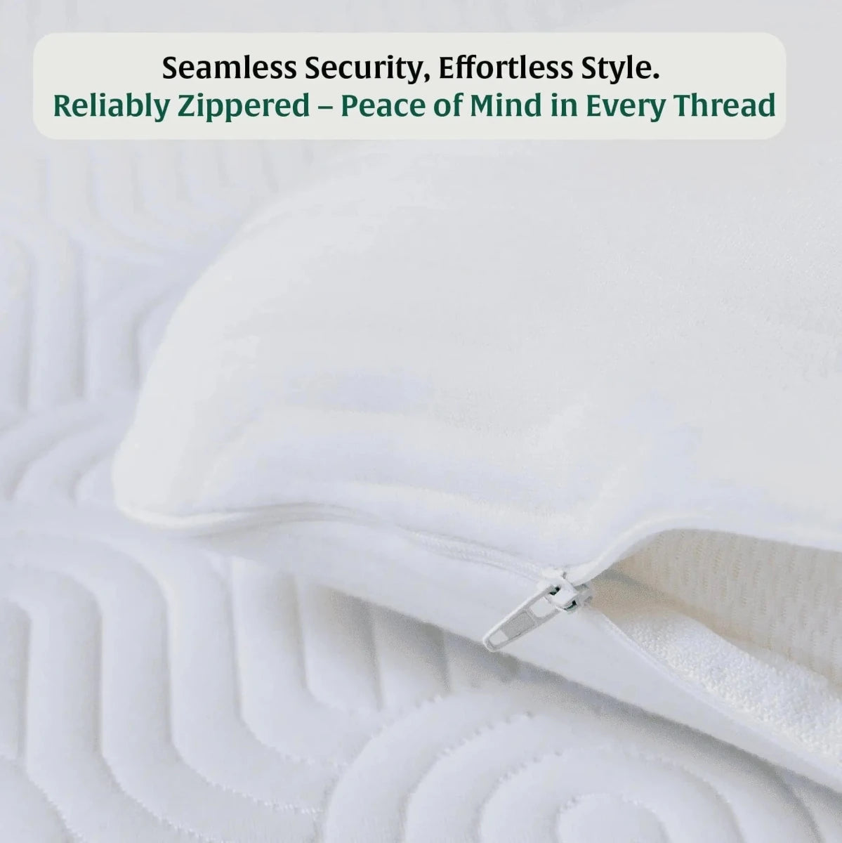 Cooling Gel Memory Foam Original Bed Wedge Pillows Cover - Pillow Cover - The White Willow