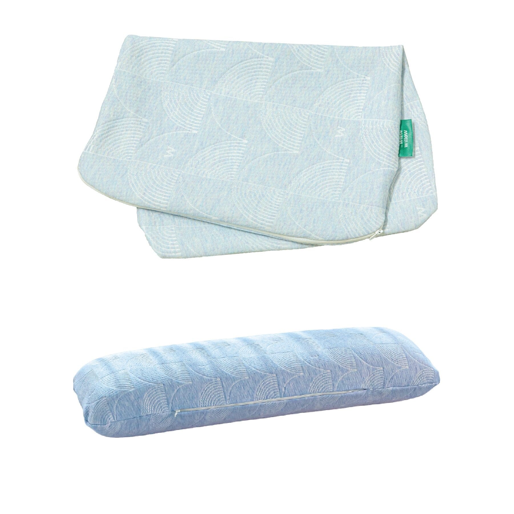 Cozy Nest Pillow Cover Only Pillow Cover The White Willow Misty Blue Hush 