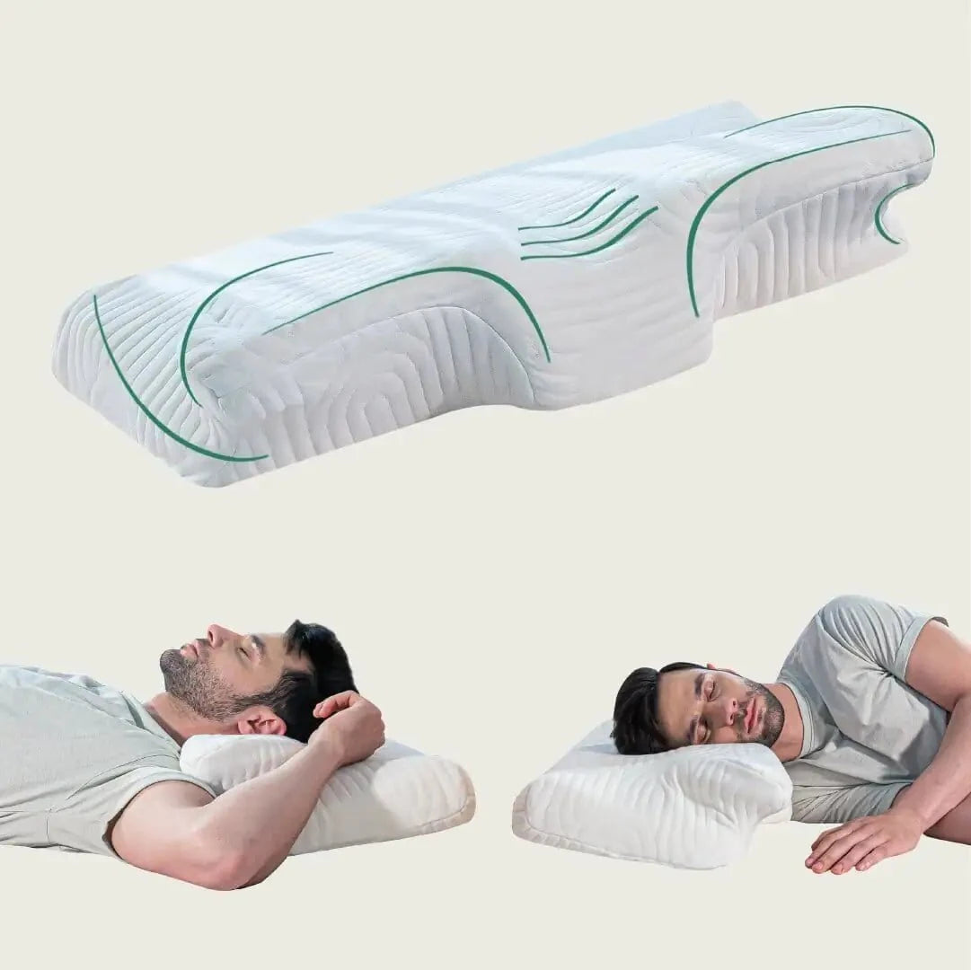 Dream Wings Butterfly Shoulder Support Pillow Contour Pillow The White Willow Creamy Calm 1 