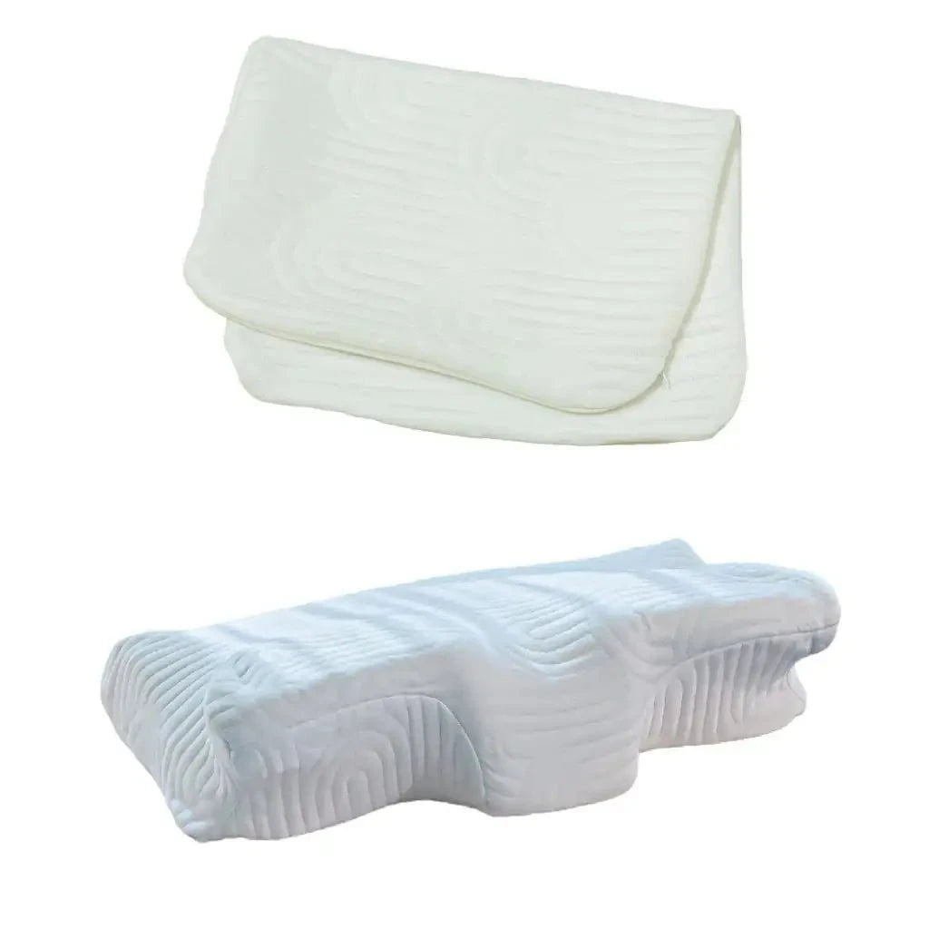 Dream Wings Butterfly Shoulder Support Pillow Cover Only Pillow Cover The White Willow Creamy Calm 