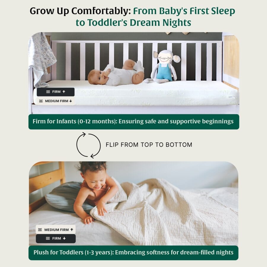DreamyNest Mattress Baby-0-18 Months-Mattress The White Willow 