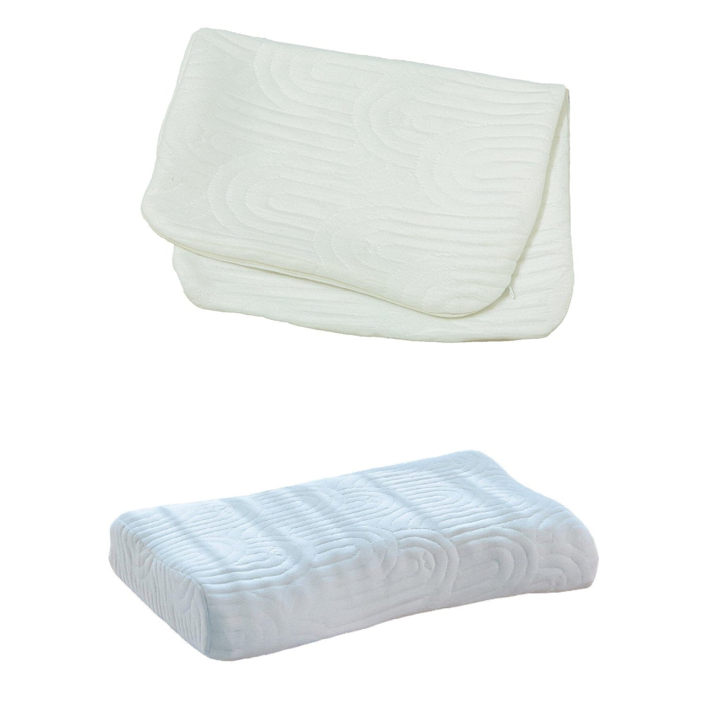 DualRest Side & Back Support Contour Pillow Cover Only - Pillow Cover - The White Willow