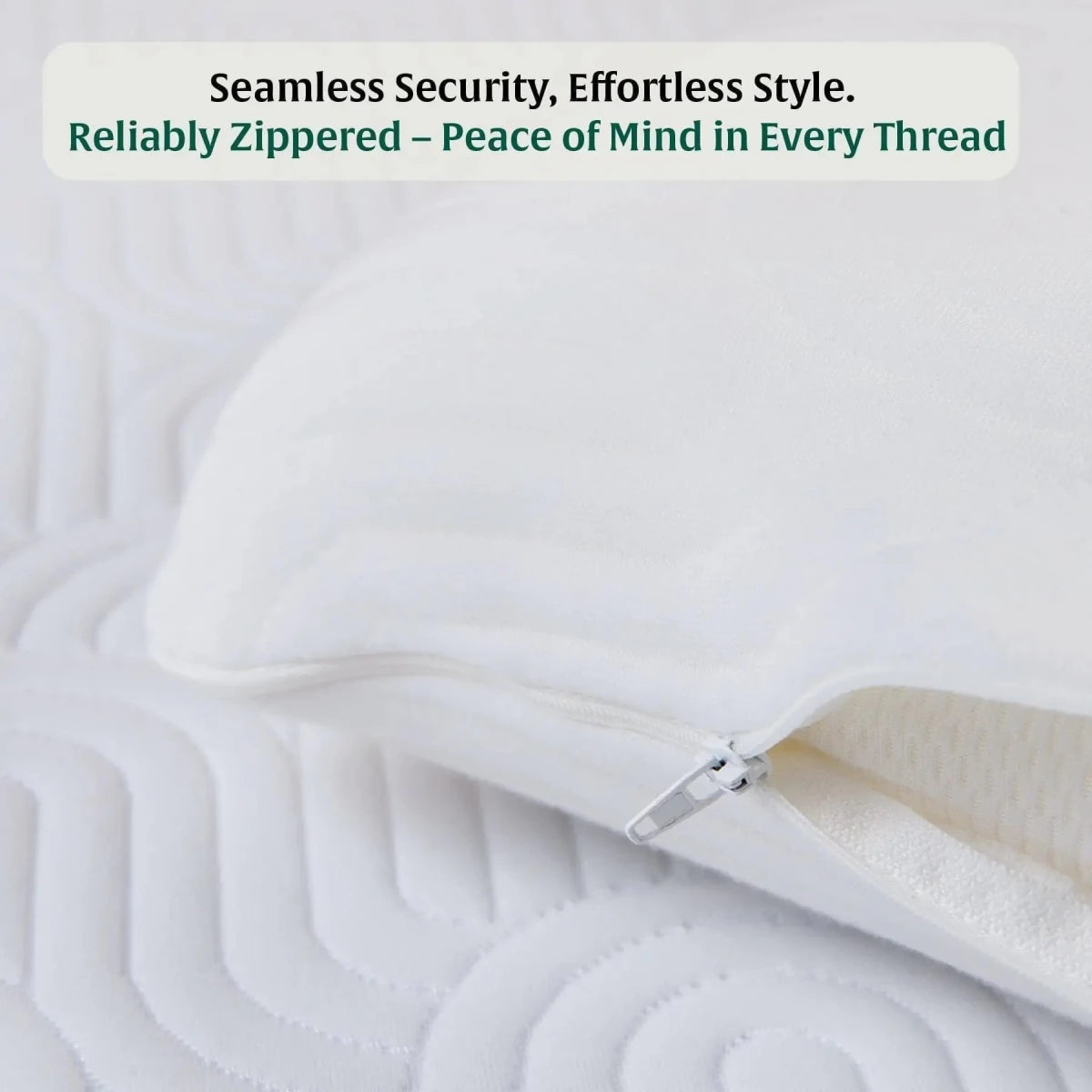 DualRest Side & Back Support Contour Pillow Cover Only - Pillow Cover - The White Willow