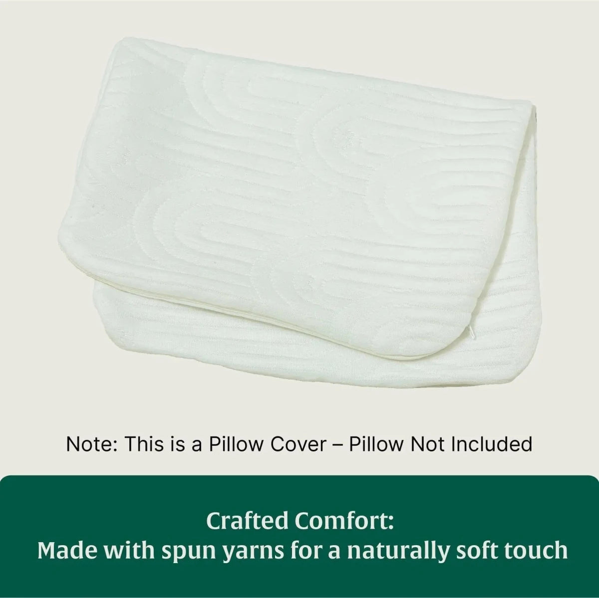 DualRest Side & Back Support Contour Pillow Cover Only - Pillow Cover - The White Willow