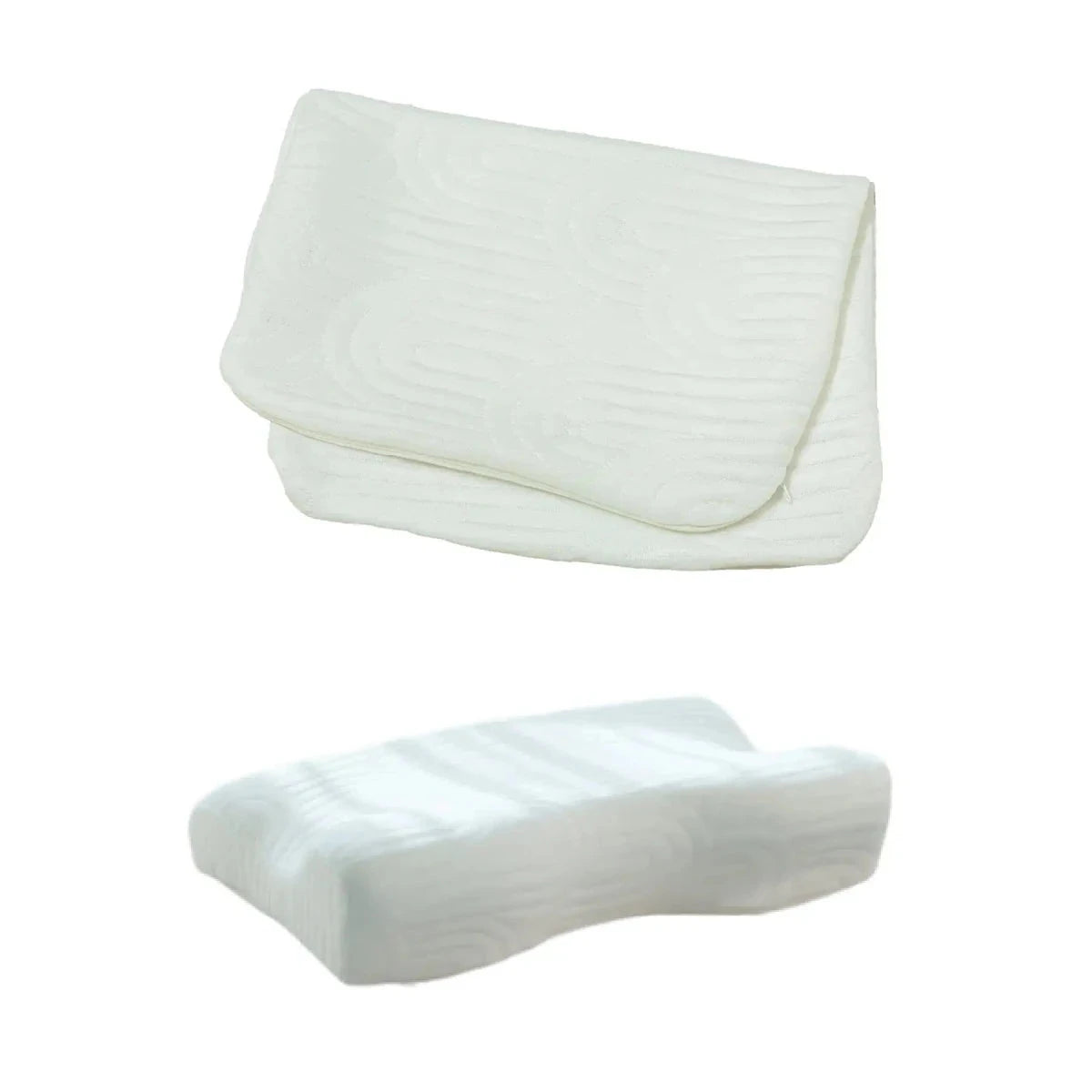 EaseAlign Neck Alignment Pillow Cover Only Pillow Cover The White Willow 