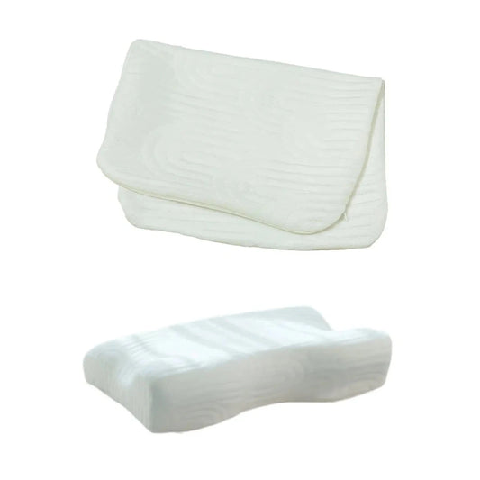 EaseAlign Neck Alignment Pillow Cover Only Pillow Cover The White Willow 