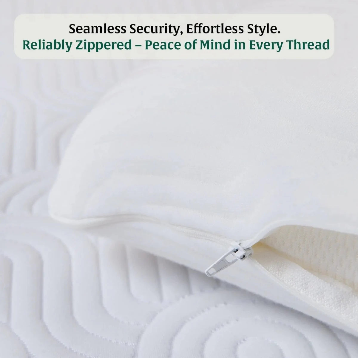 Eclipse Neck Comfort Pillow Cover Only - Pillow Cover - The White Willow