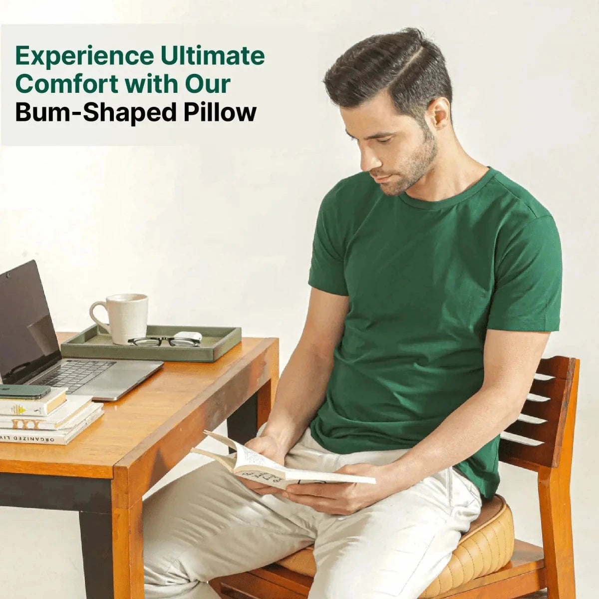 ErgoBum Seat Cushion Seat Cushion The White Willow 