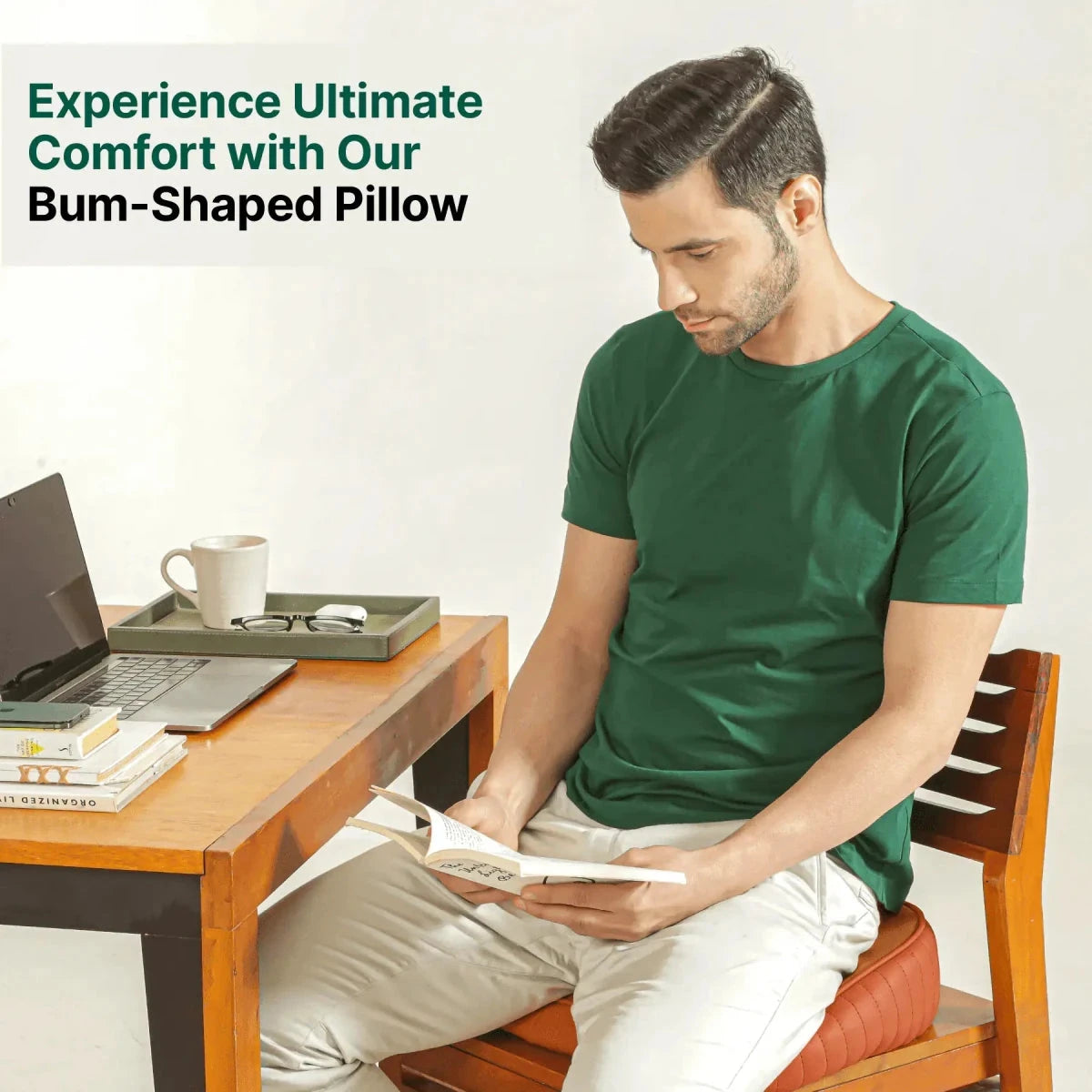 ErgoBum Seat Cushion Seat Cushion The White Willow 